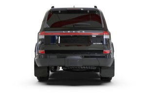 Lexus GX 550 Mud Flap - Rally Armor - UR Black with Silver Logo - Black - `24-`25